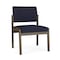 Lesro Lenox Armless Guest Chair, 22.5 in W 24.5 in L 32 in H LS1102 - alternate 1